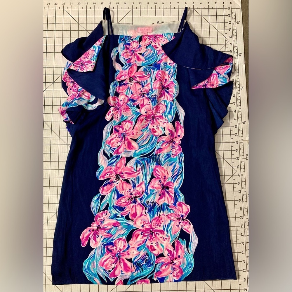Lilly Pulitzer Women’s XS Kara Hypes and Stripes Dress